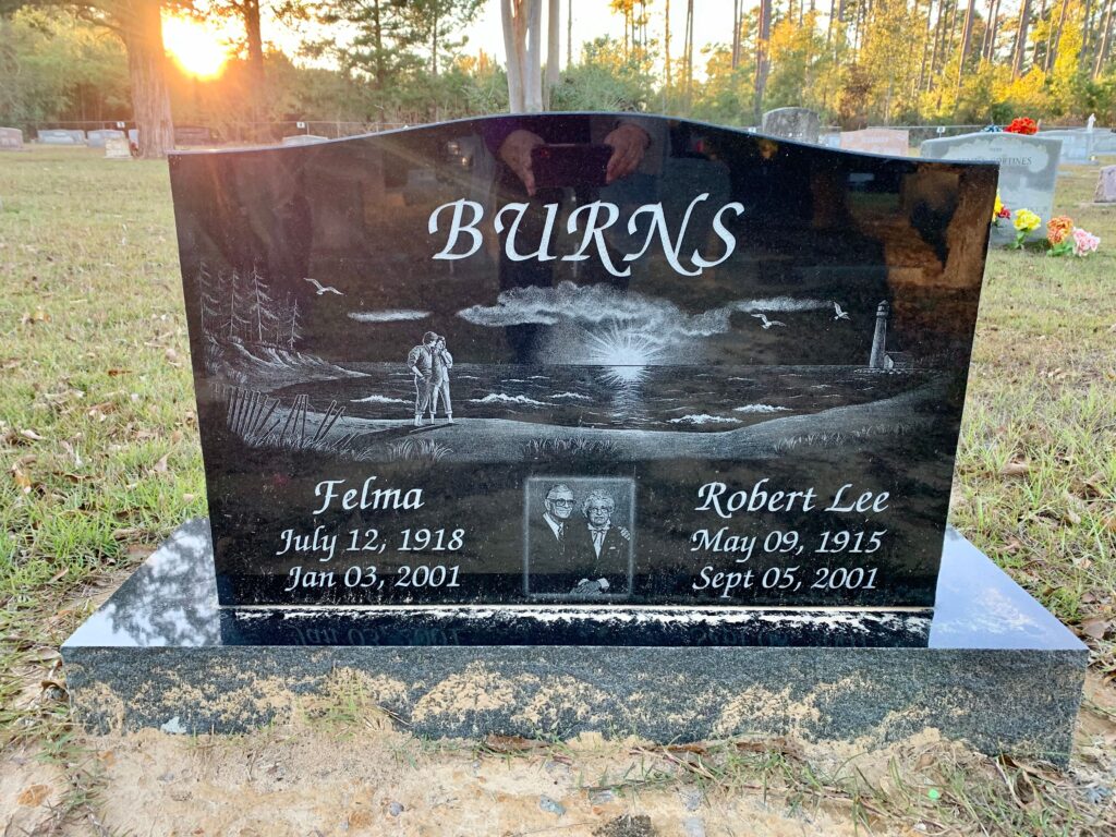 Robert and Felma Burns 2001